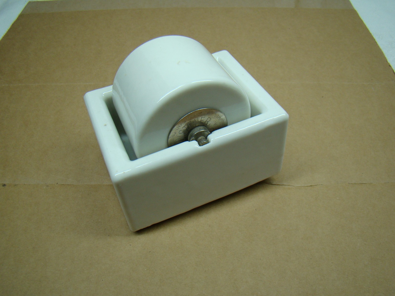 Vintage Sengbusch Porcelain Ideal Moistener roller wheel Stamps Envelope licker