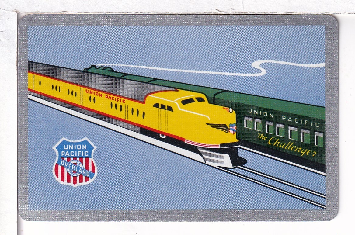 Single Railroad Playing Card 