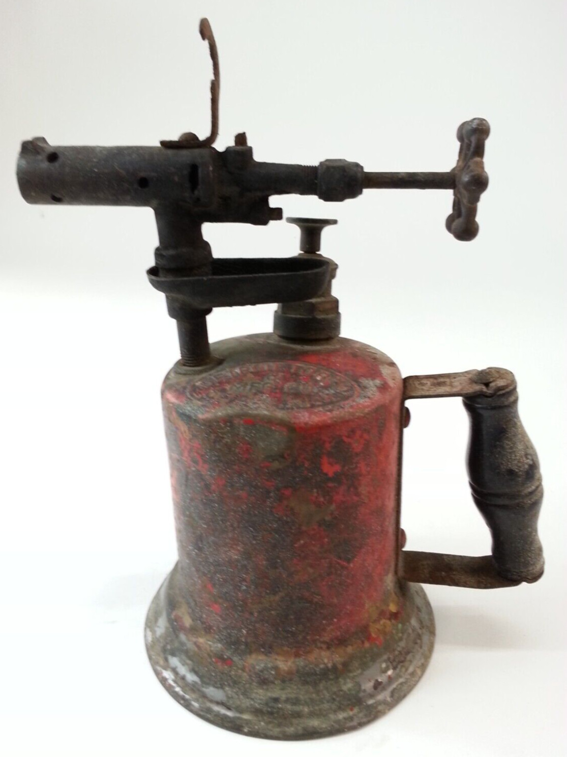 Antique Detroit Torch Manufacturing Company Blowtorch Blow