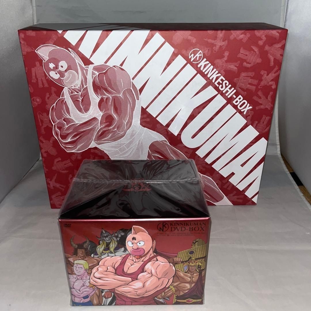 Kinnikuman reprint Kinkeshi BOX skin color all 418 pcs Complete DVD BOX 29th Ann