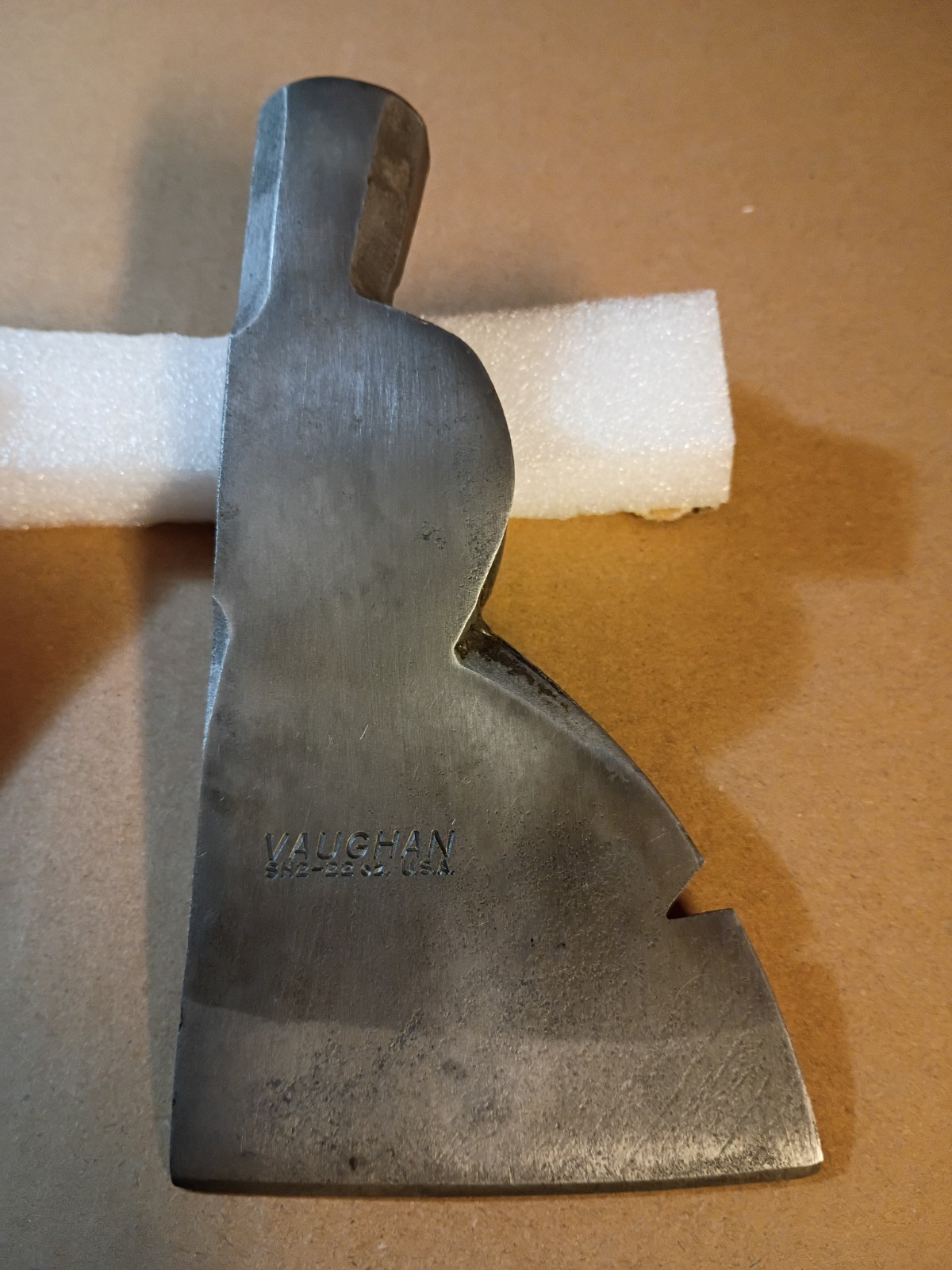 Vintage Marked Vaughan SH2-22oz. USA Axe Hatchet Head Carpenter Roofing Shingles