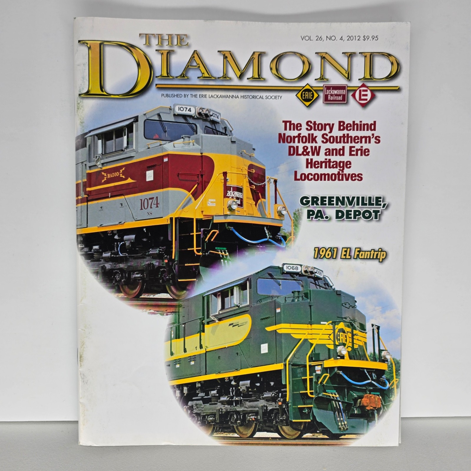 Erie Lackawanna Railroad History - SD70ACes Heritage Paint + Greenville PA Grove