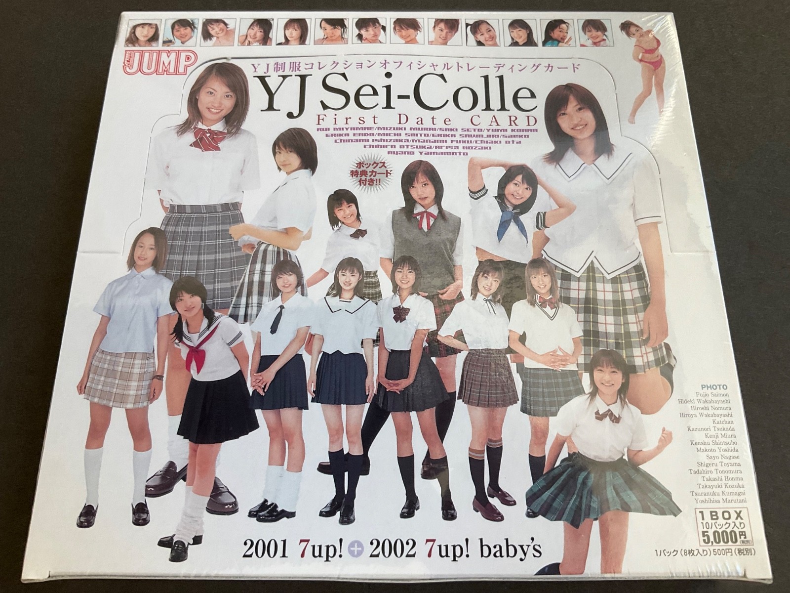 YJ Sei-Collie First Date Card Box 2001 Jump Bomb Hits Woohoo Juicy Honey Gravure