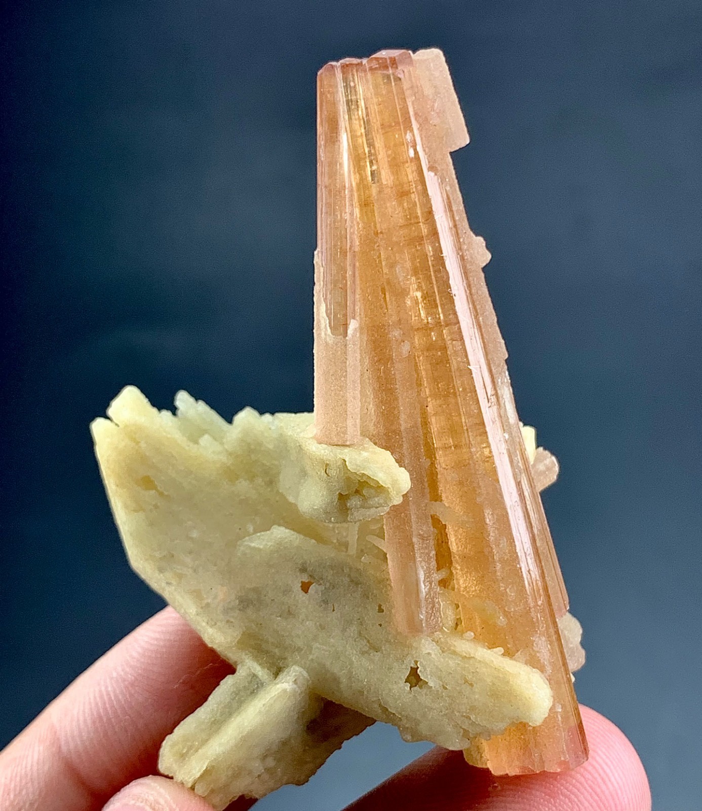 76 Carat Beautiful Tourmaline Crystal Specimen From Pakistan