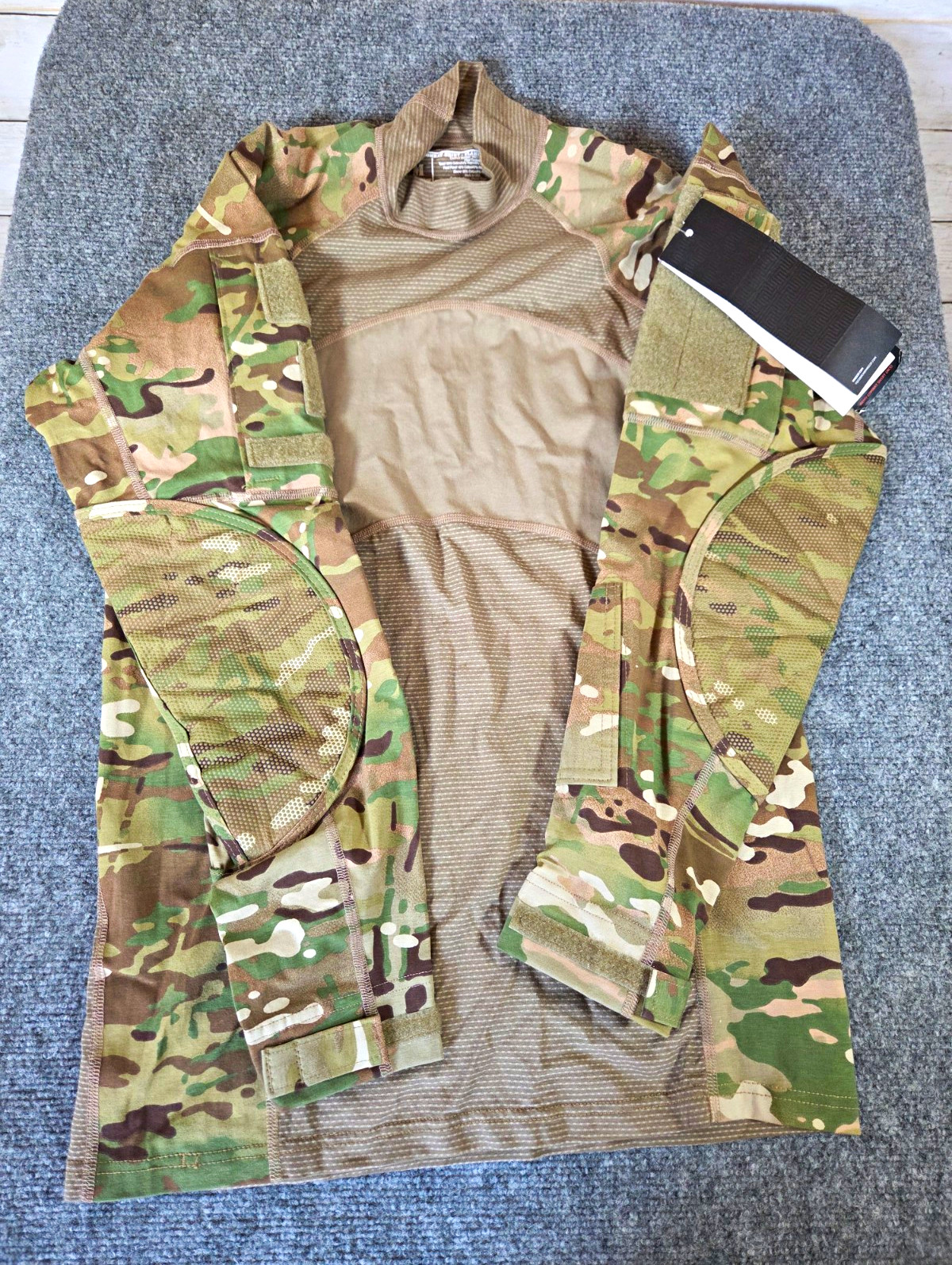 Massif US Army ACS Combat Shirt Medium Multicam FR Flame Resistant with Tags