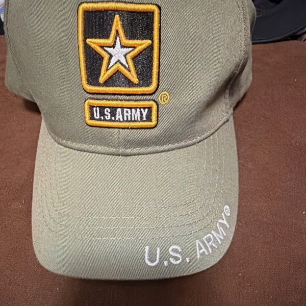U.S. Army Official Licensed Olive Green Baseball Cap Hat, Made in Bangladesh