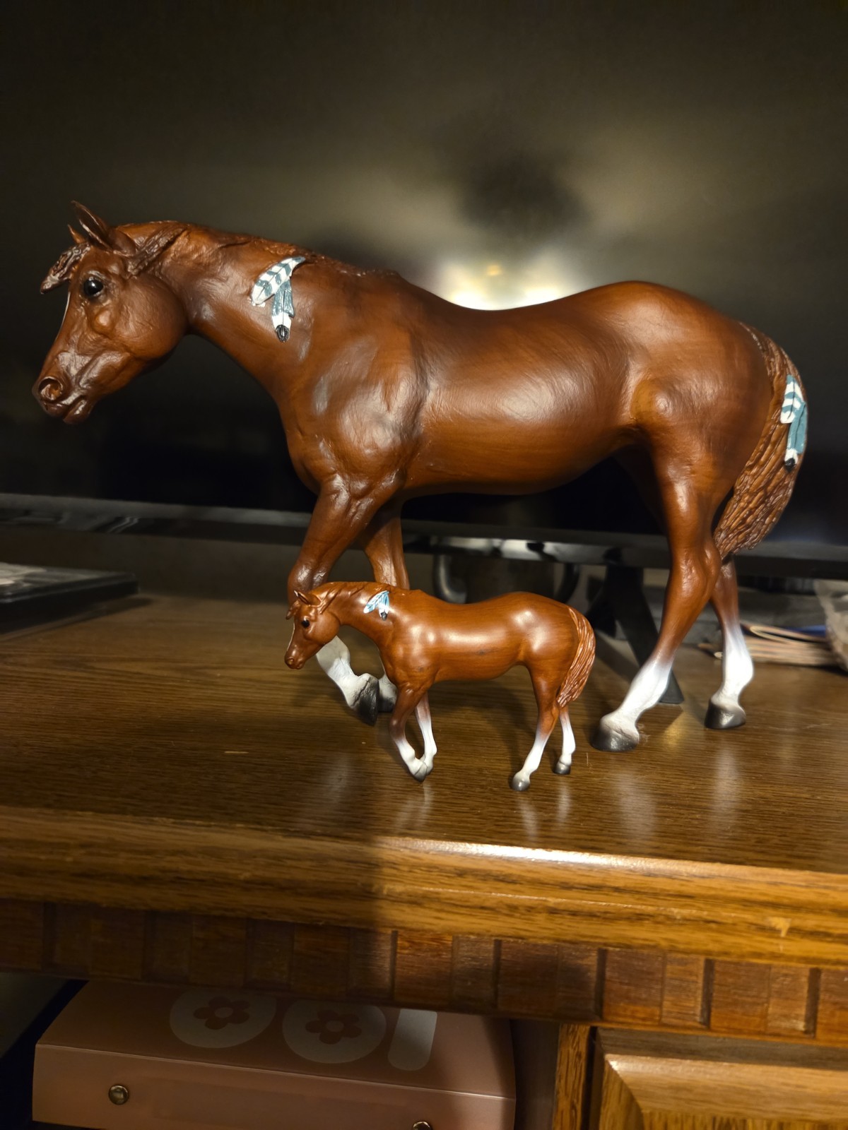 Breyer 2022 Vintage Club  Woodstock Indian Pony With Stablemate Only 750 Made