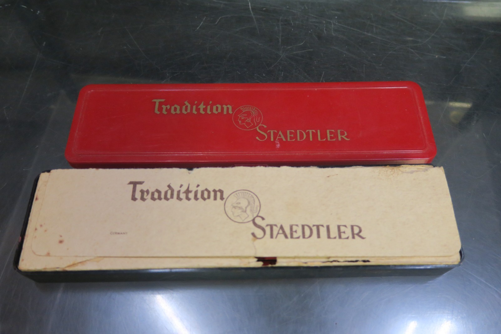 RARE - VINTAGE J.S. Staedtler 10 NEW 6186 PENCILS IN Case
