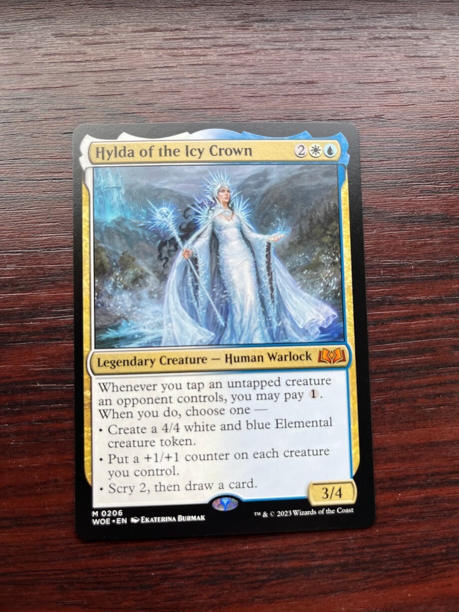 1x HYLDA OF THE ICY CROWN - Eldraine - MTG - Magic the Gathering