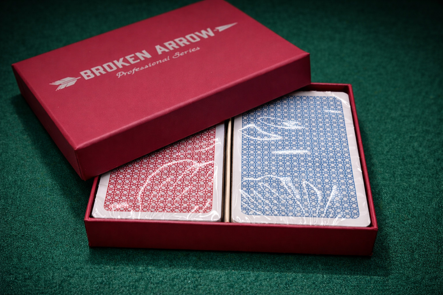 SEALED BROKEN ARROW Playing Cards 2 DECKS 100% Plastic Casino Quality