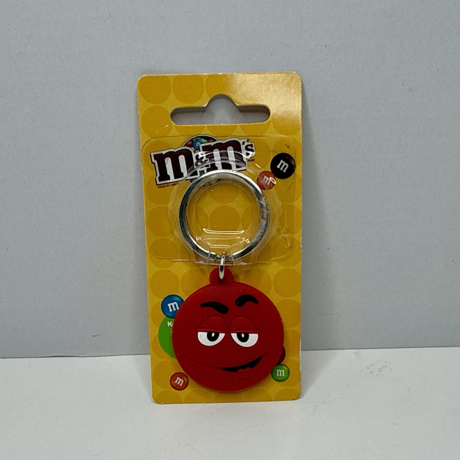 M&M’s Candy Keychain - Red M&M Grumpy - 2013 Mars New