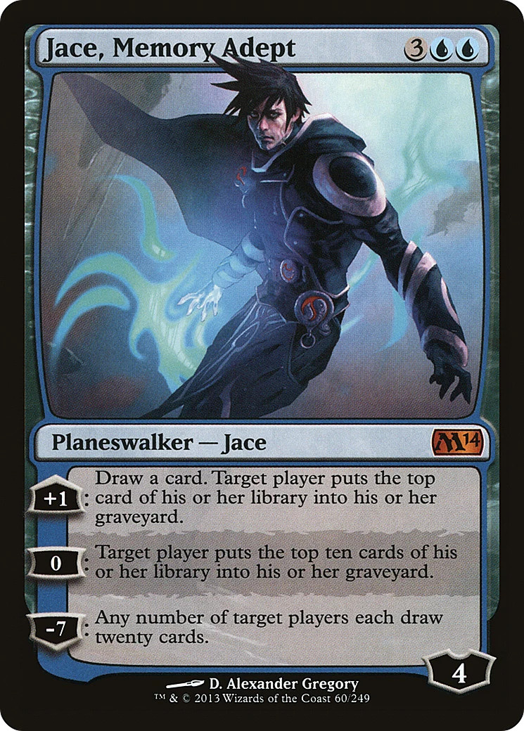 Jace, Memory Adept [Magic 2014] Magic MTG