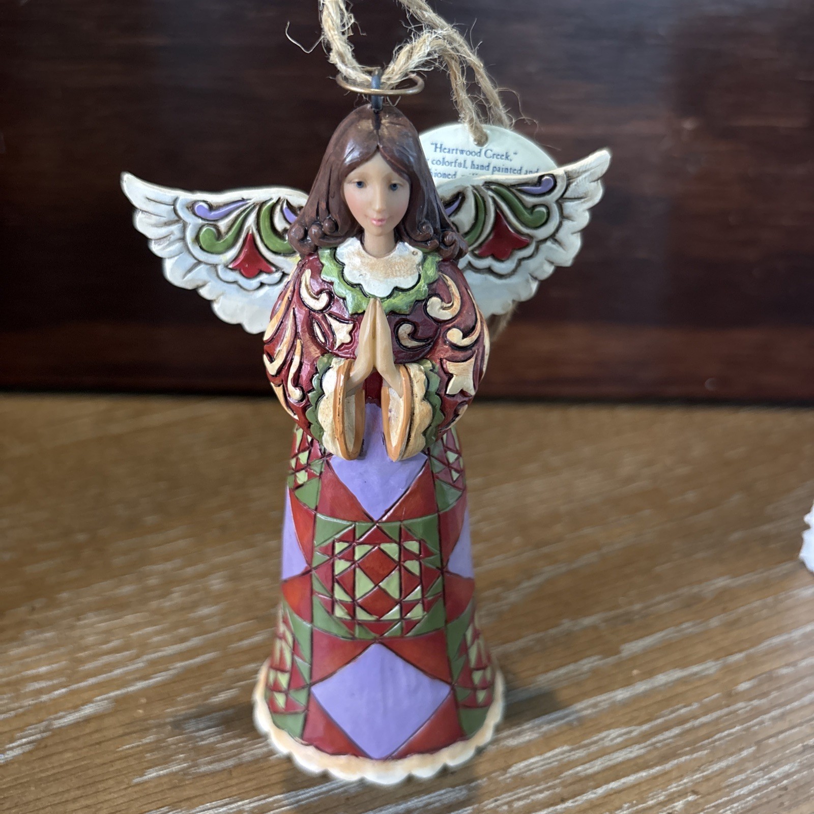 New Vtg ENESCO Jim Shore Christmas Angel Ornament, 2002 Heartwood Creek (Bin 5) New Vtg ENESCO Jim Shore Christmas Angel Ornament, 2002 Heartwood Creek (Bin 5)