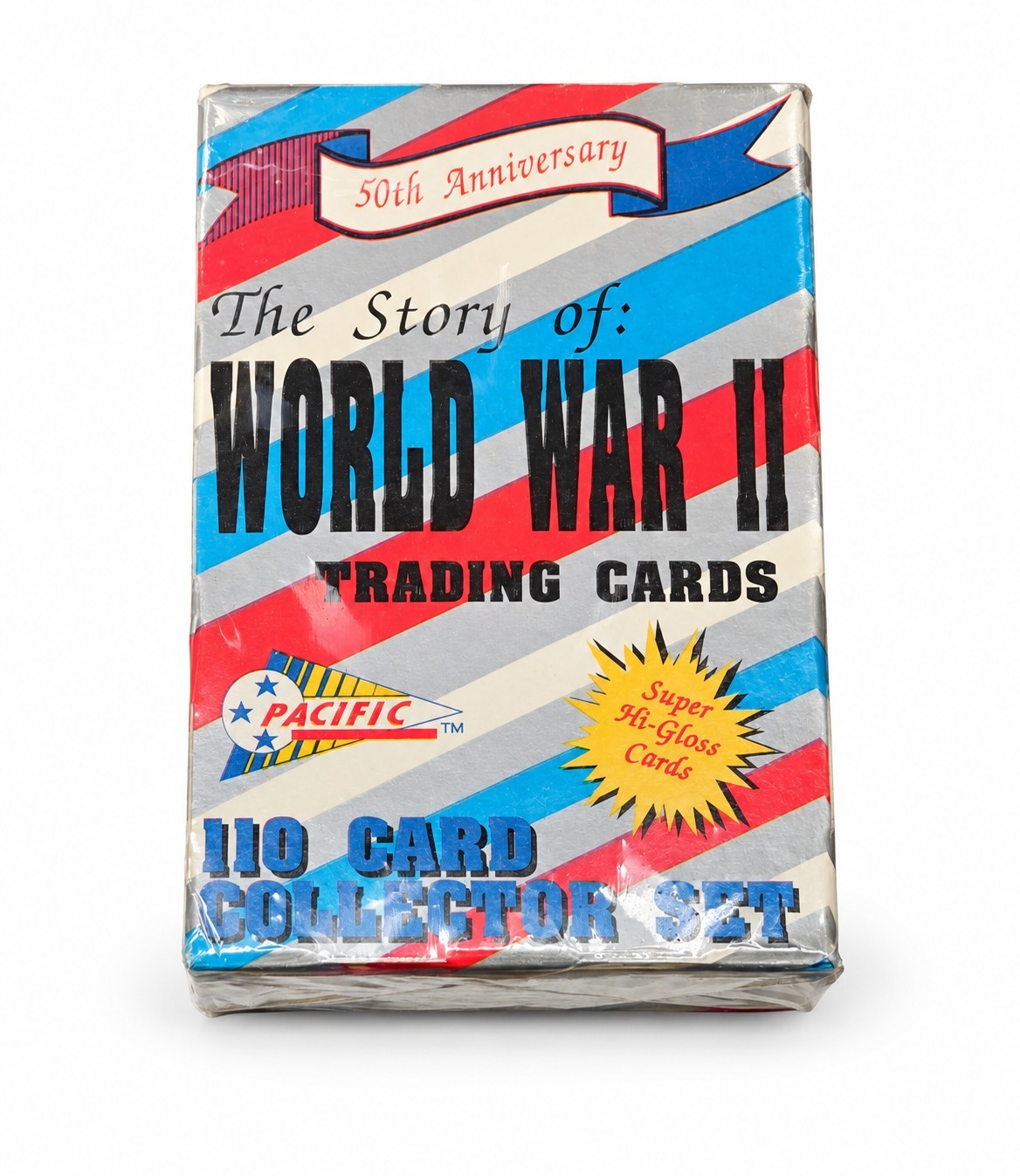 Pacific Story of World War II 50th Anniversary 110-Card Glossy Box Set 1992