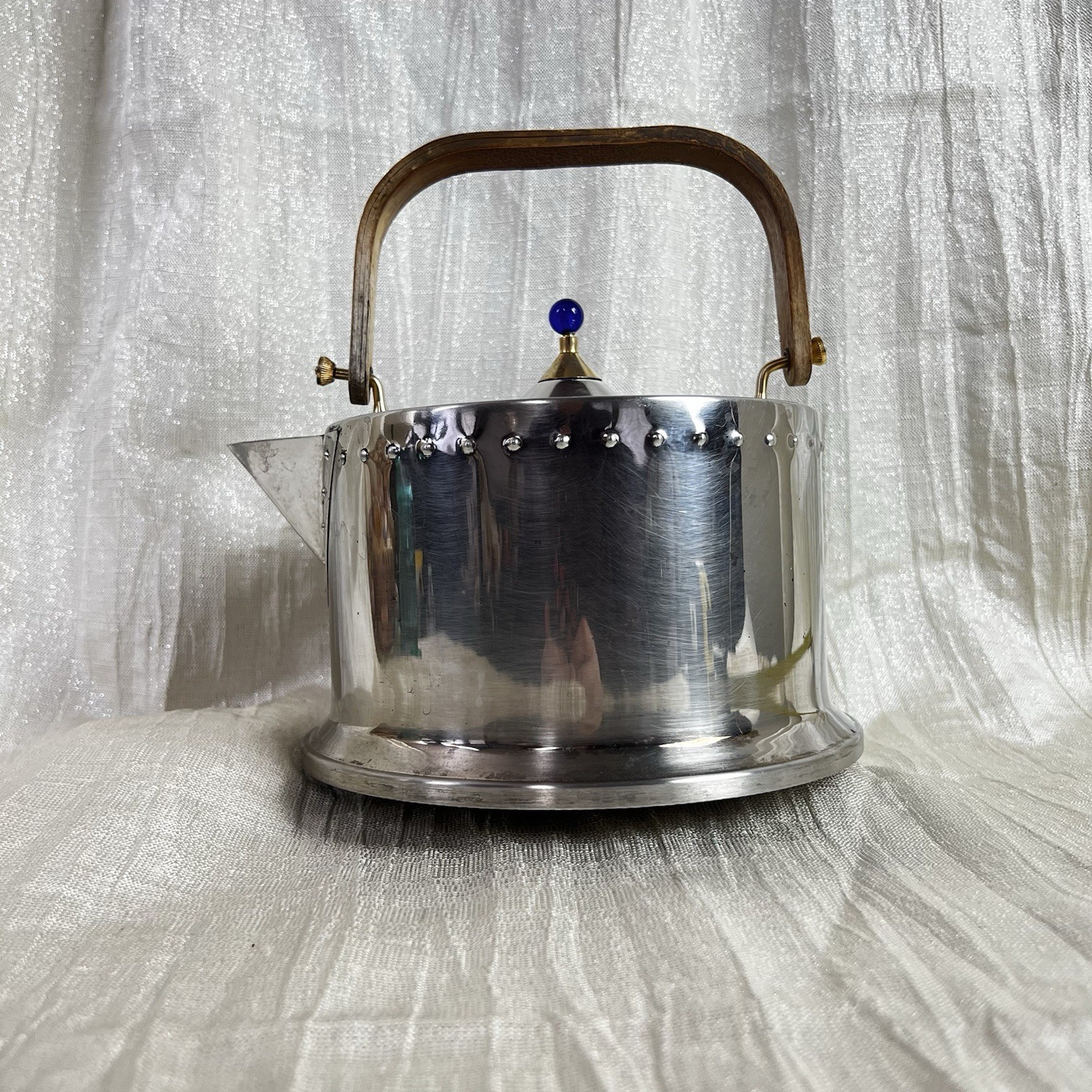 Vintage Bodum Ottoni Teapot Kettle Jorgensen Italy Art Deco Retro 1980s - READ