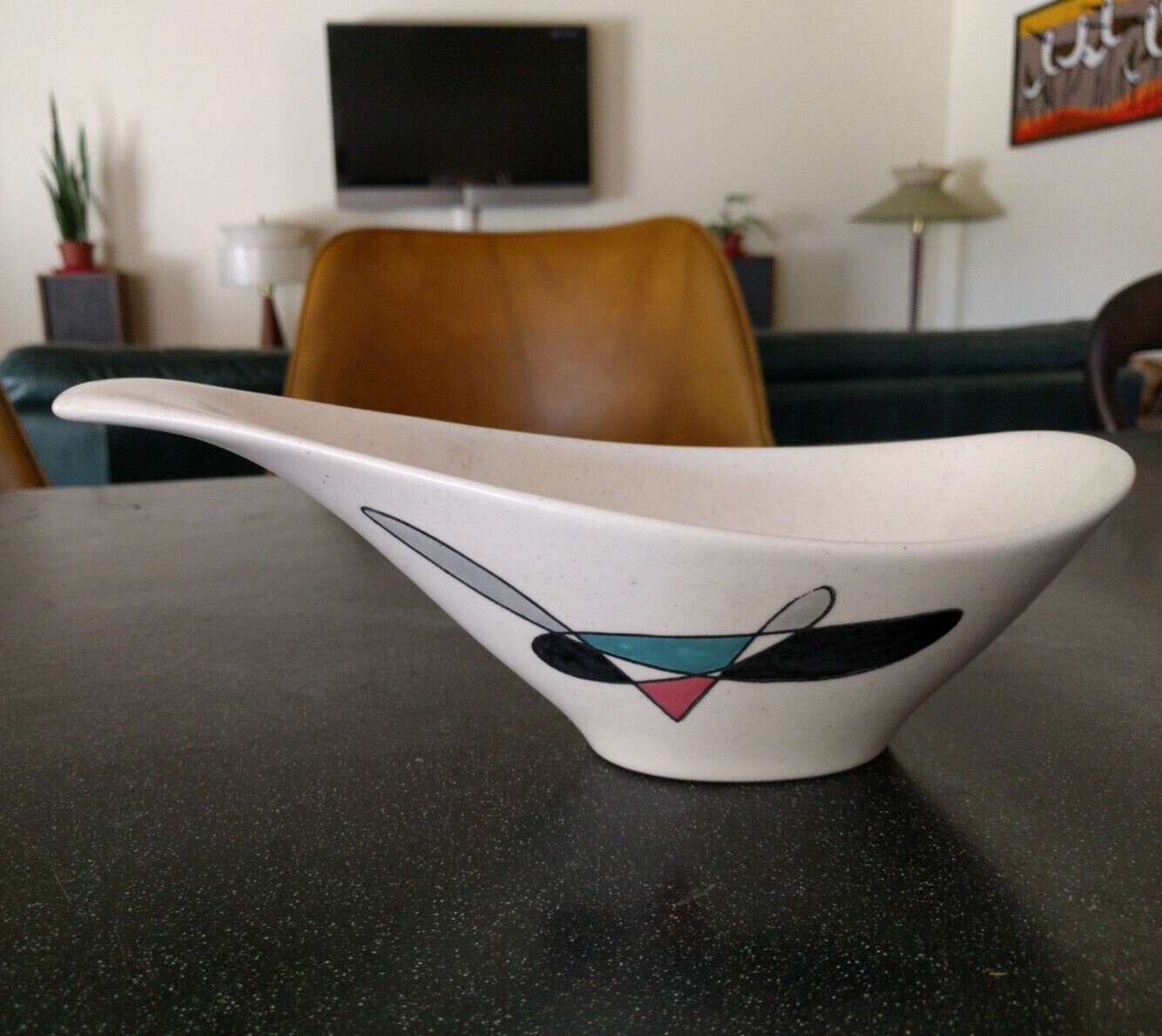 RARE METLOX POPPYTRAIL CONTEMPORA OPEN SAUCE BOWL GRAVY BOAT MID CENTURY MODERN