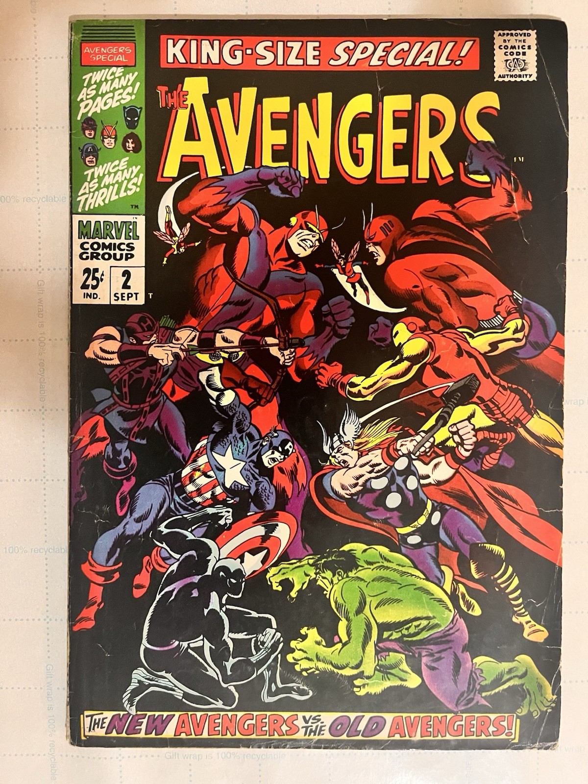 AVENGERS KING-SIZE SPECIAL #2_1968