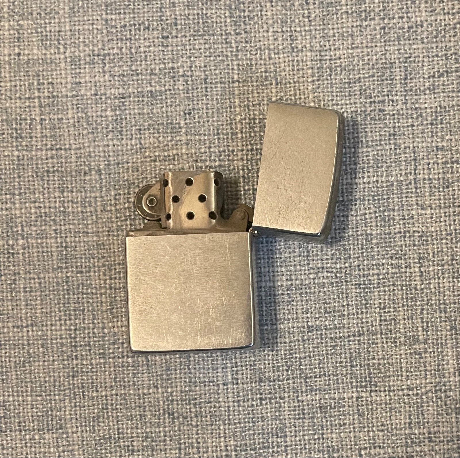 Vintage 1959 Zippo Lighter • All-Original Matching Insert • 4-3 Dot Code • As-Is