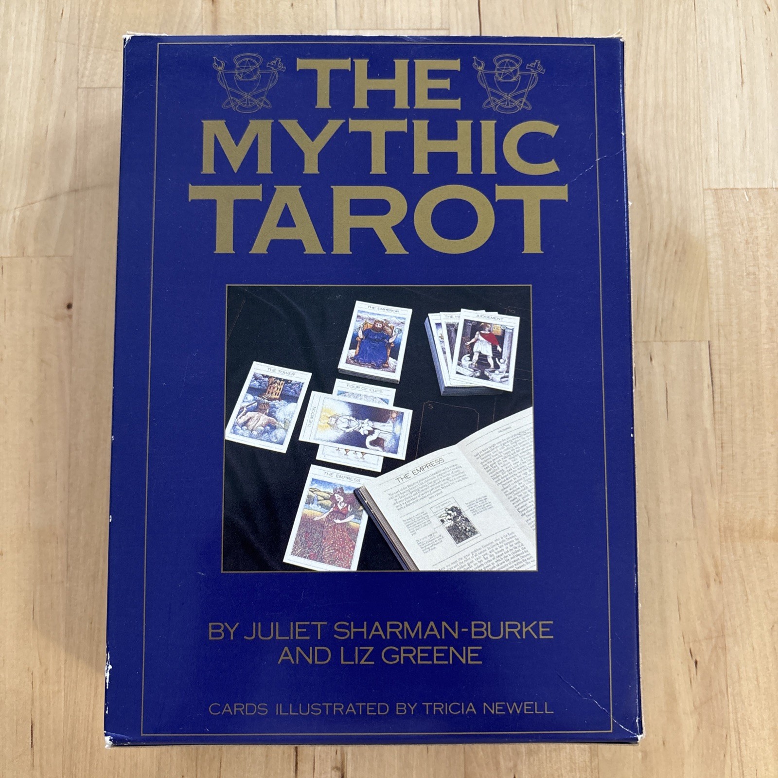 Vintage Rare The Mythic Tarot Card Set OOP Burke & Greene 1986 Tarot Deck Set Vintage Rare The Mythic Tarot Card Set OOP Burke & Greene 1986 Tarot Deck Set