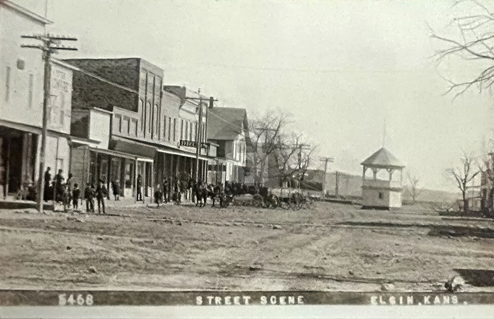 Elgin KS Kansas 1910s Main Street View RPPC Photo Postcard COPY Elgin KS Kansas 1910s Main Street View RPPC Photo Postcard COPY