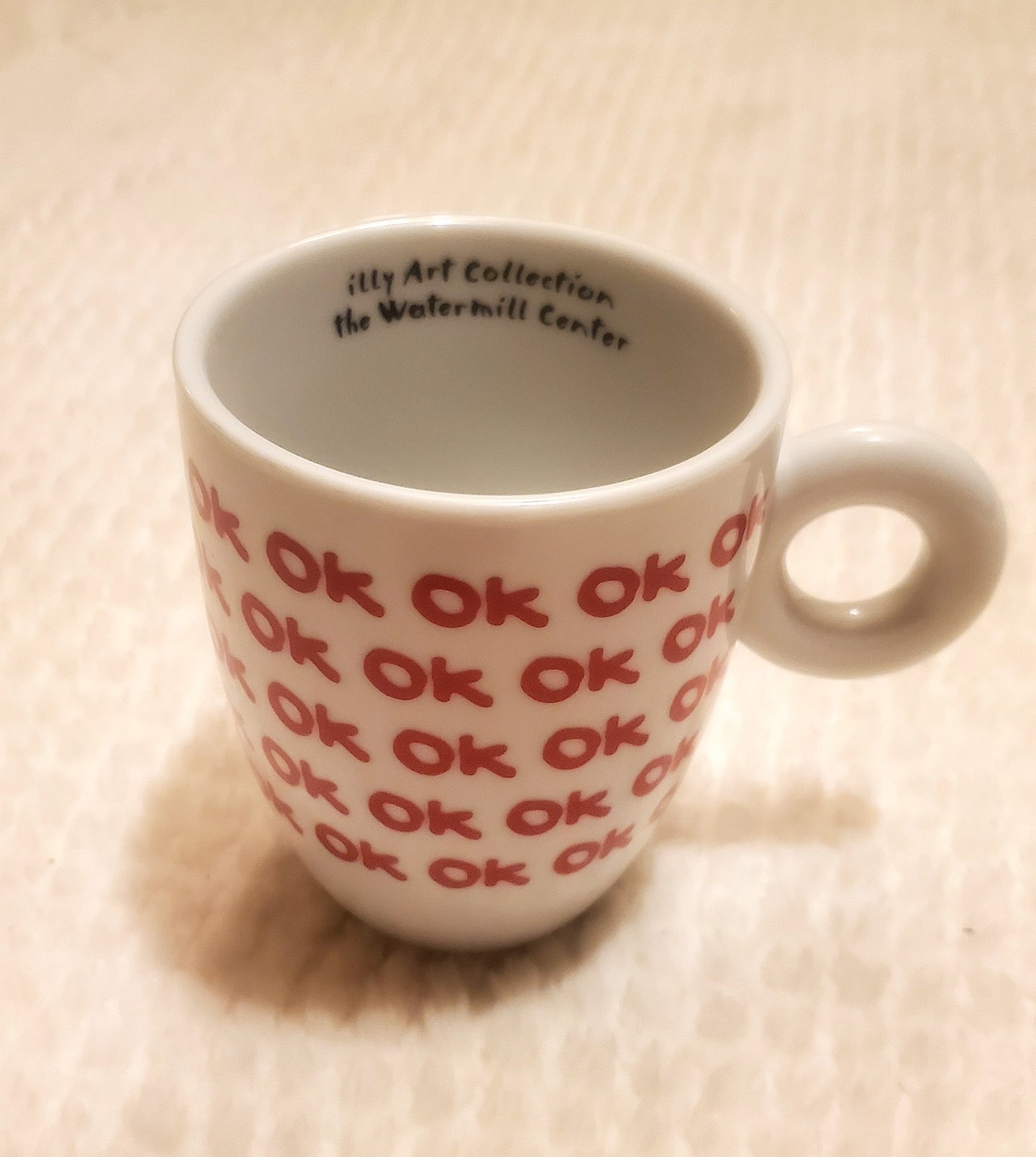 Illy Art Collection Cup 2014 Made In Italy By IPA Robert Wilson Limited Edition