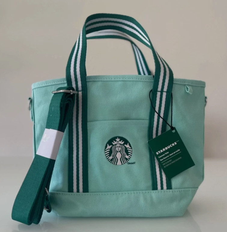 Limited  2026 Starbucks Road Trip Canvas Tote Bag  NEW
