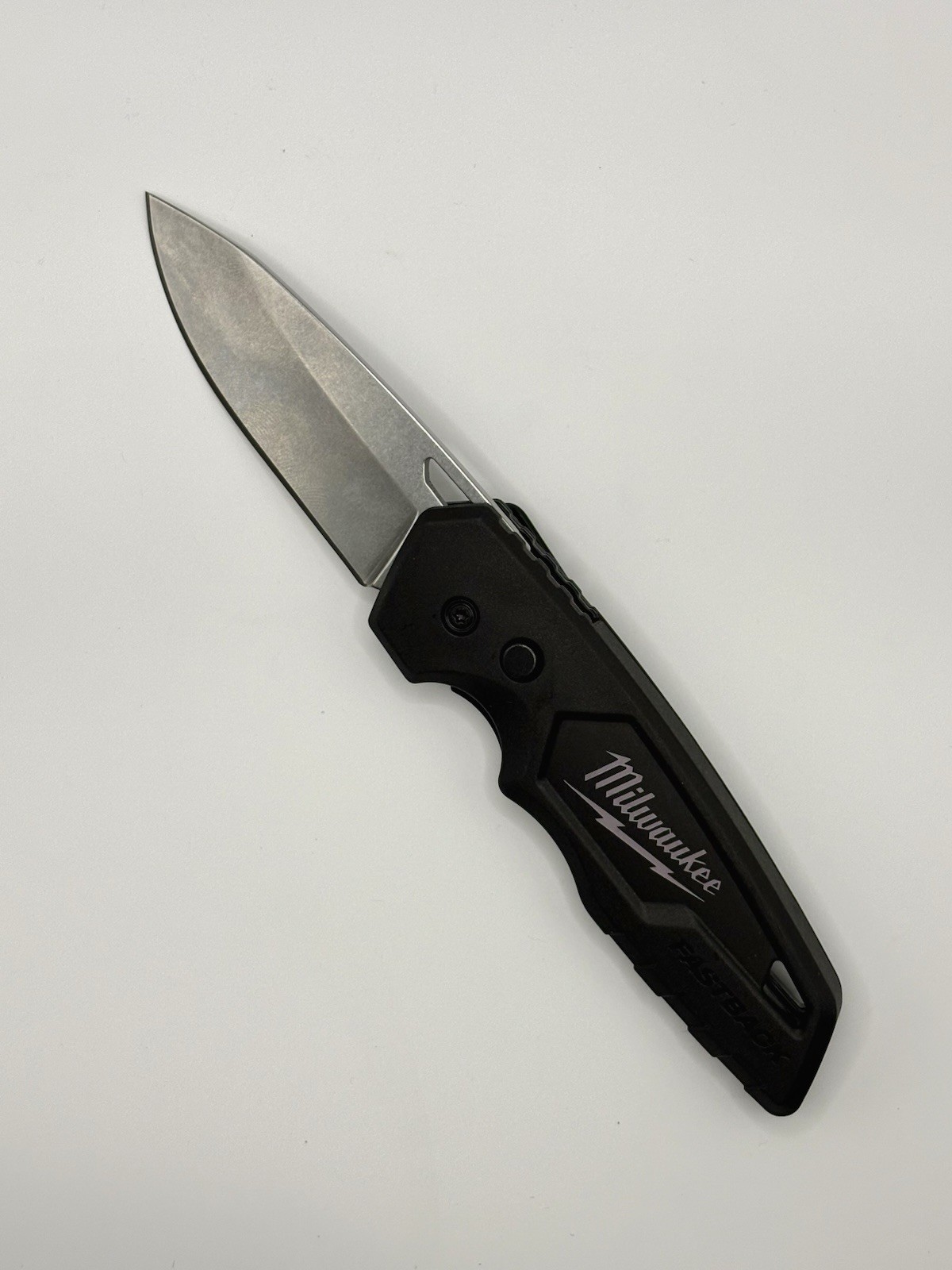Milwaukee FASTBACK 48-22-1520 Custom Black Dyed Folding Knife EDC