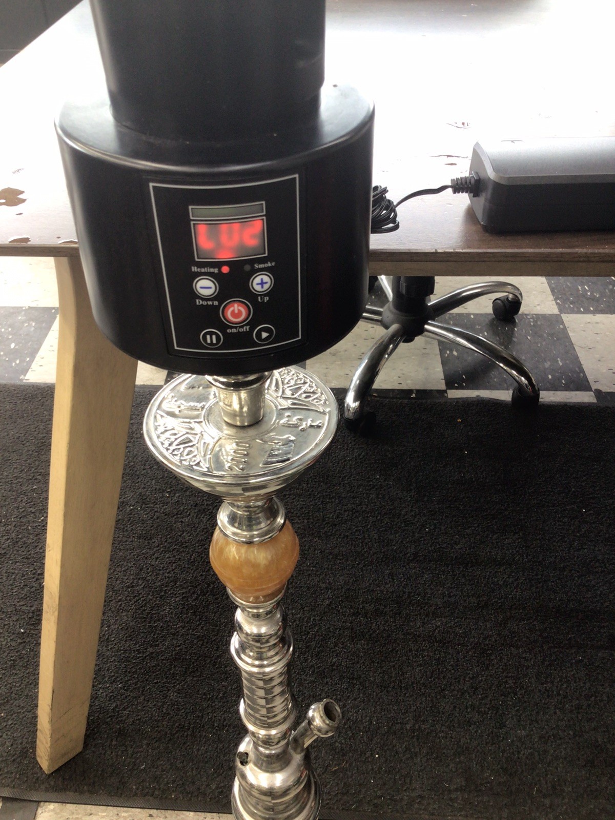 2023 New Style Customize Shisha Hookah Charcoal Shisha Smoking Electric Shisha