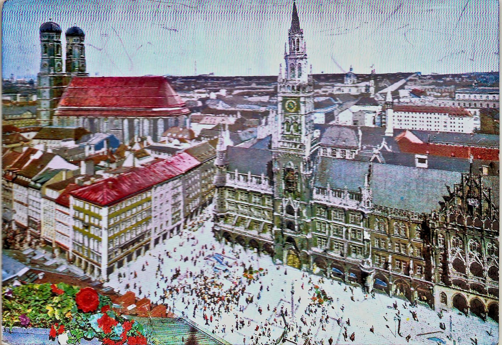 Vintage 1972 Munich Olympic Stadium Postcard by Alfred Ziethen Verlag SilverM314