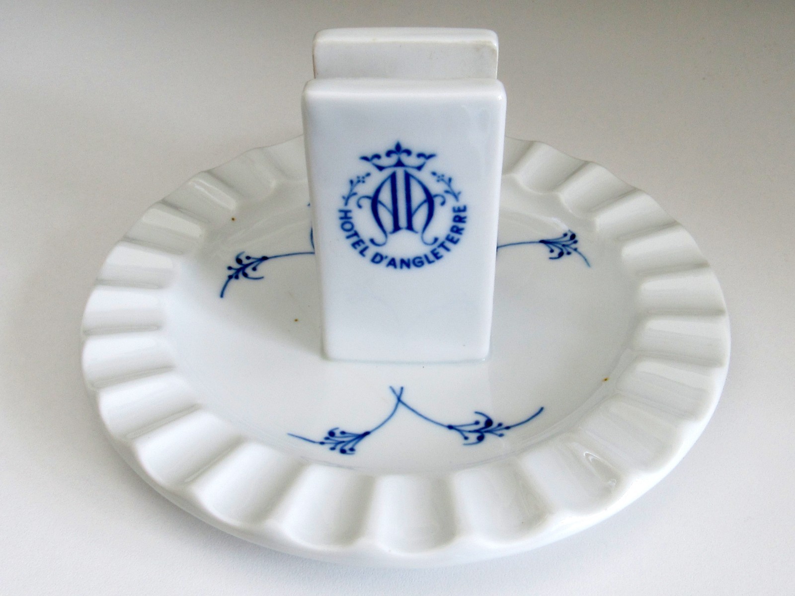 Vintage Hotel D'Angleterre Copenhagen Ashtray Matchbook Holder  - 