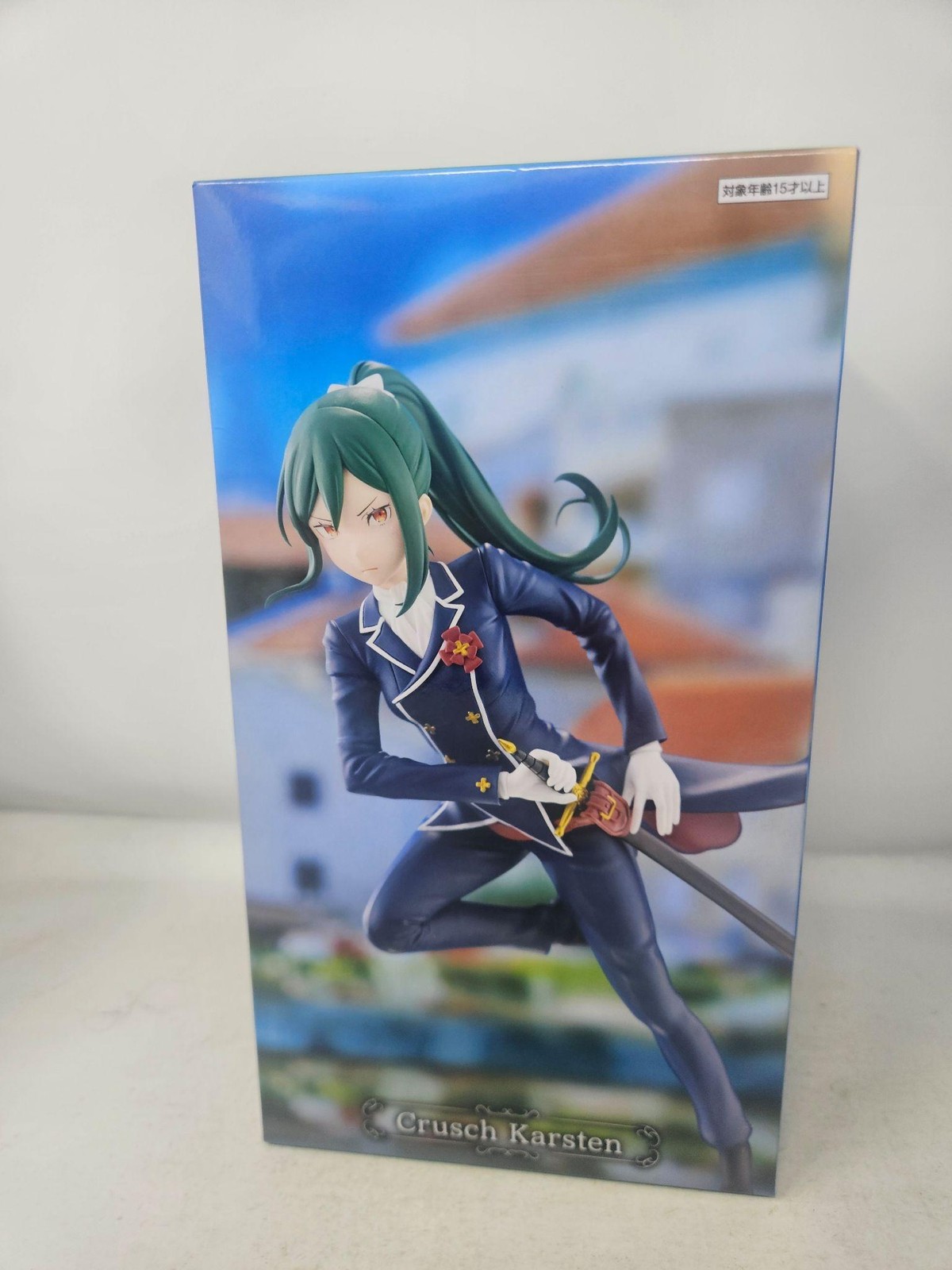 Re:Zero 10th Anniversary Crusch Karsten GIGO Figure New Boxed Green Hair