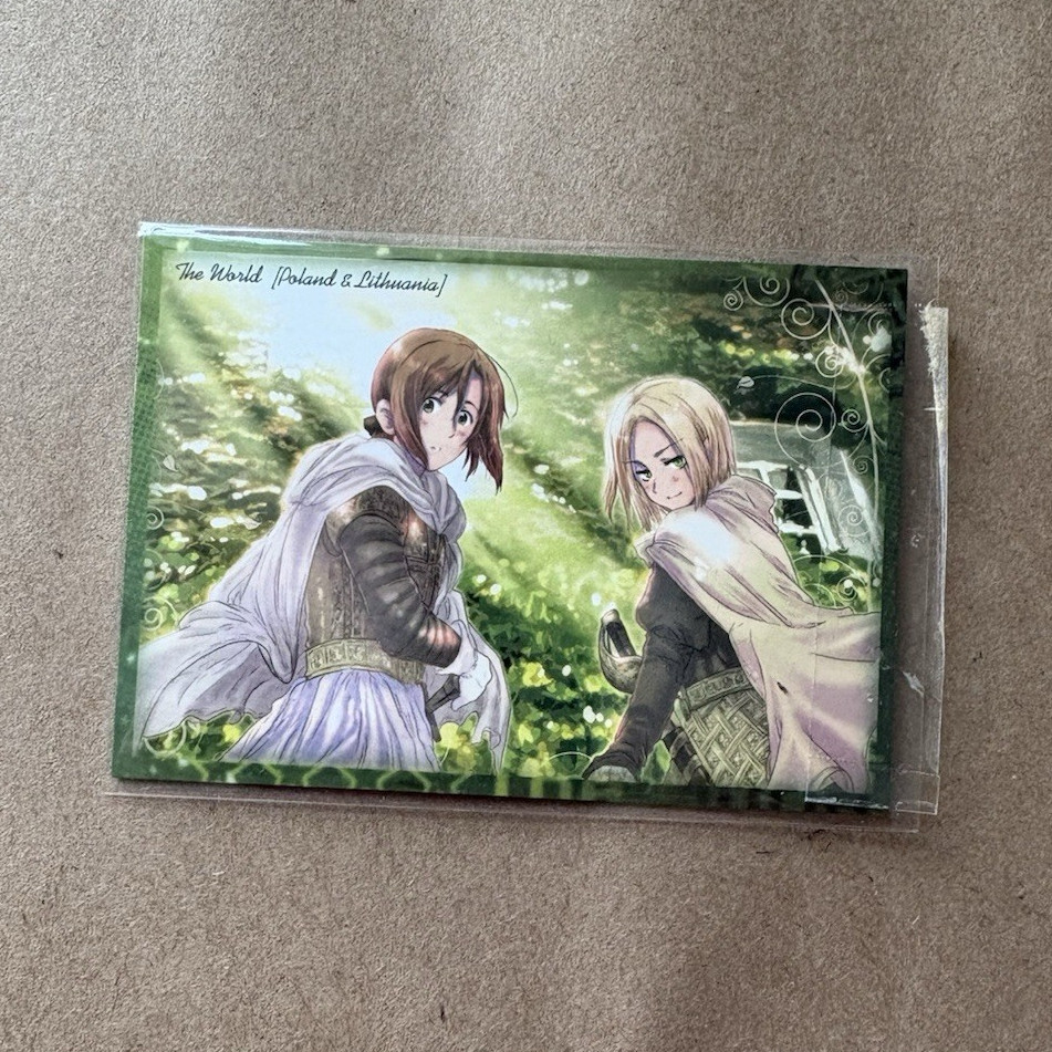 Frontier Works Hetalia Promo Card No. 051 The World Poland & Lithuania 2008 JP