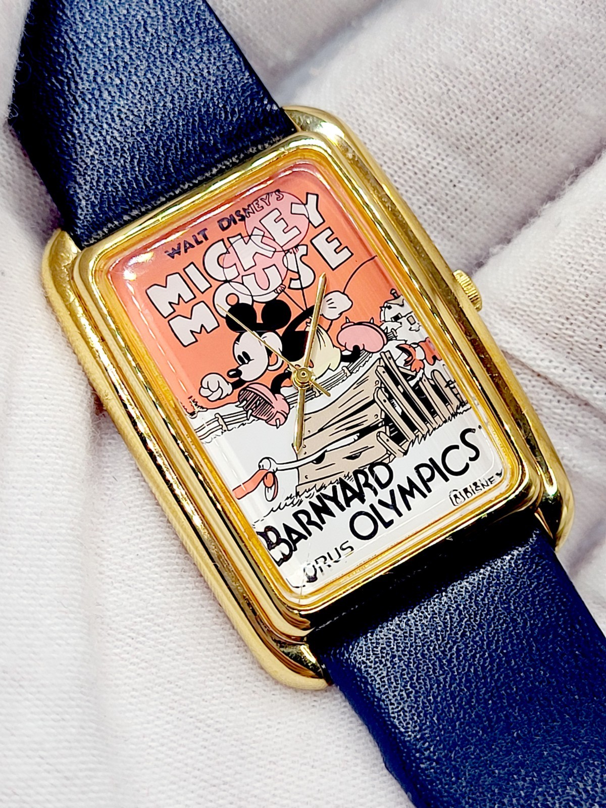 [NEW] 26mm Lorus Seiko Disney Mickey Unlimited Steamboat Willie Watch New Batt