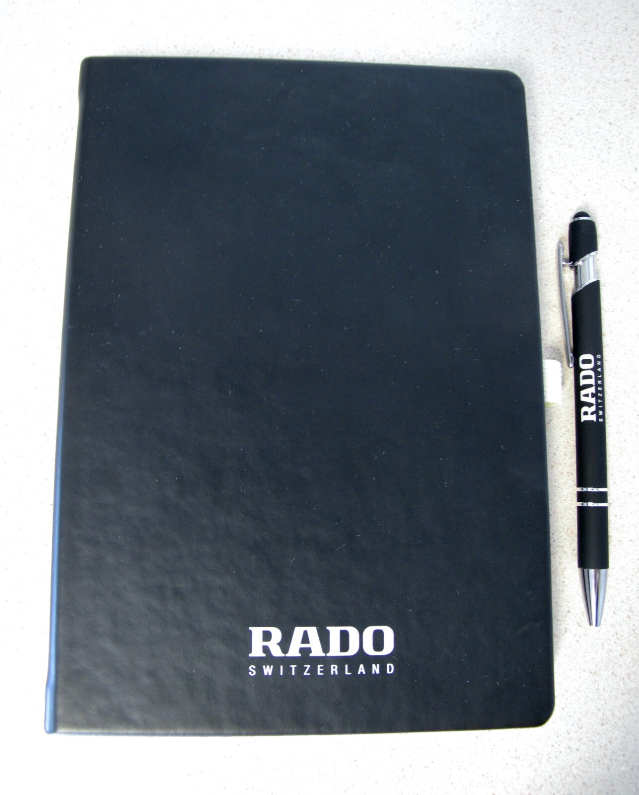 Swiss Watches Advertisement Note Book pen Rado Longines Tag Heuer Movado New