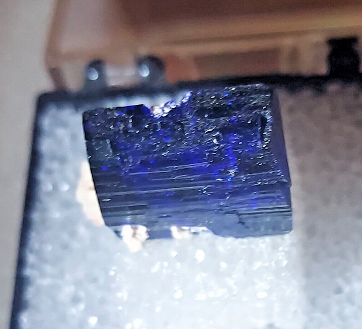 GORGEOUS RARE TSUMEB SW AFRICA GEM GRADE BLUE AZURITE CRYSTAL SPECIMEN Y90