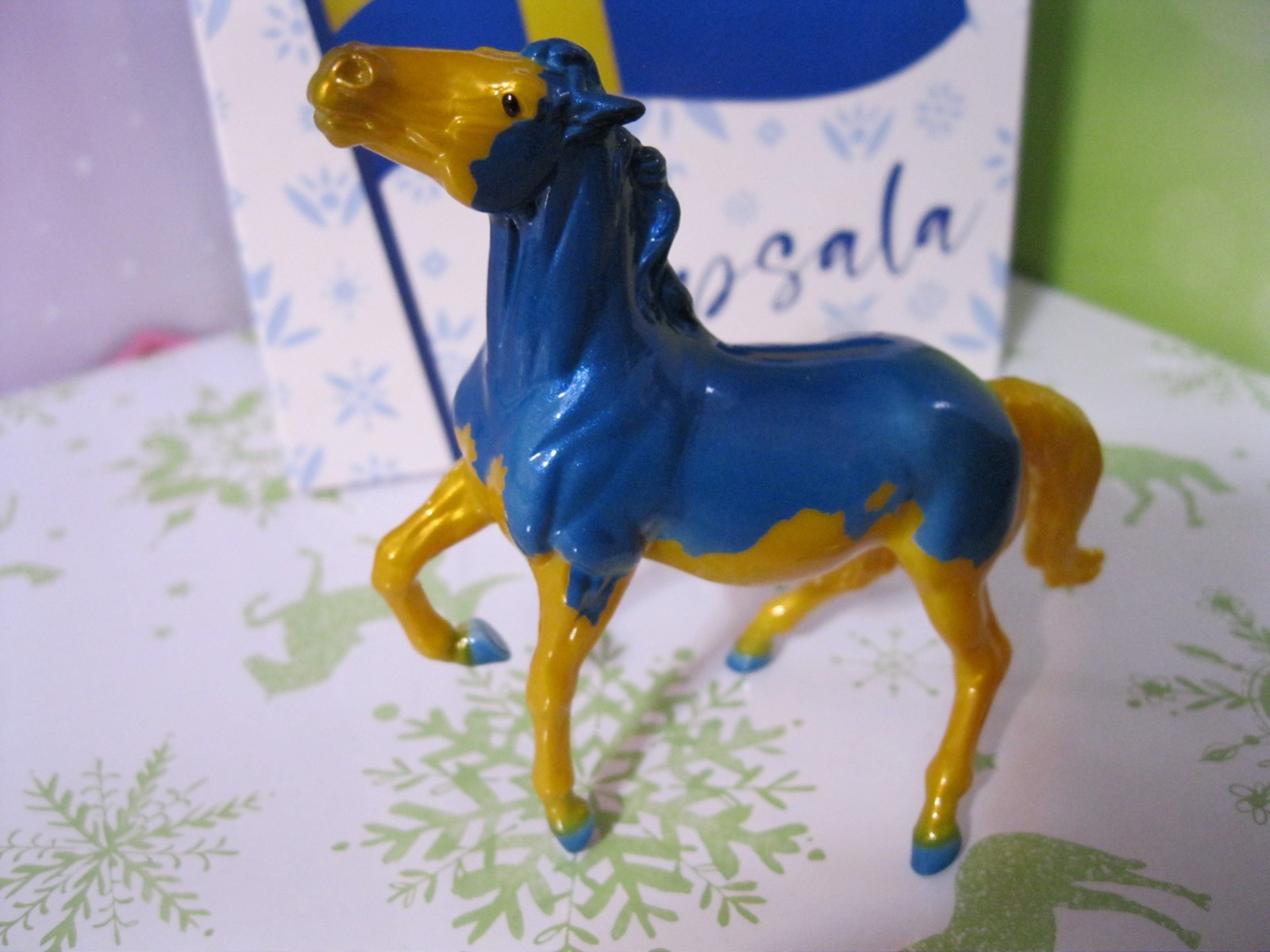 Breyer Stablemates 2026 Breyerfest Event Model Uppsala Semi-Rearing Mustang -NIB