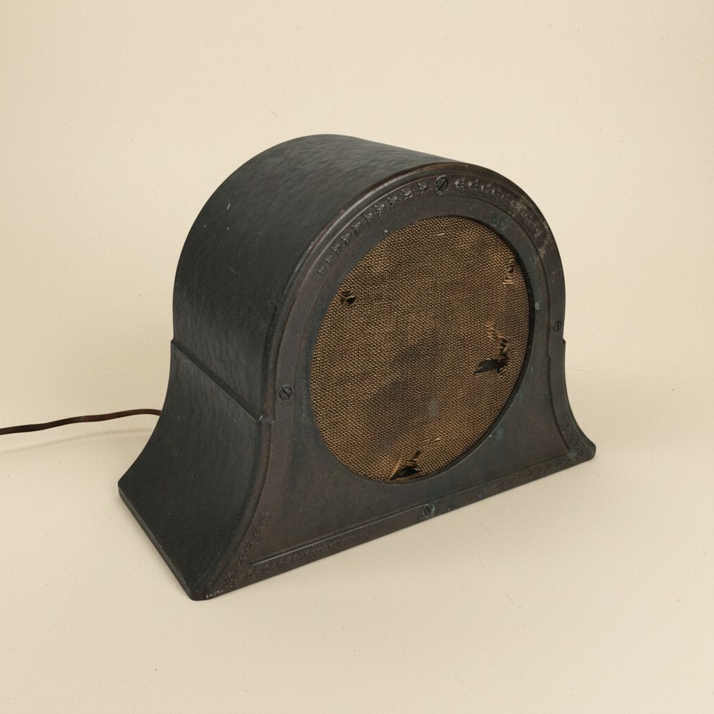 1928 Stewart-Warner Reproducer Model 435 Cast Metal Radio Speaker Chicago Prop
