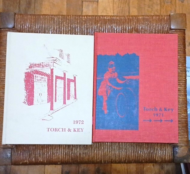 Torch & Key 1971 & 1972 Montgomery Academy Yearbook Montgomery Alabama RARE