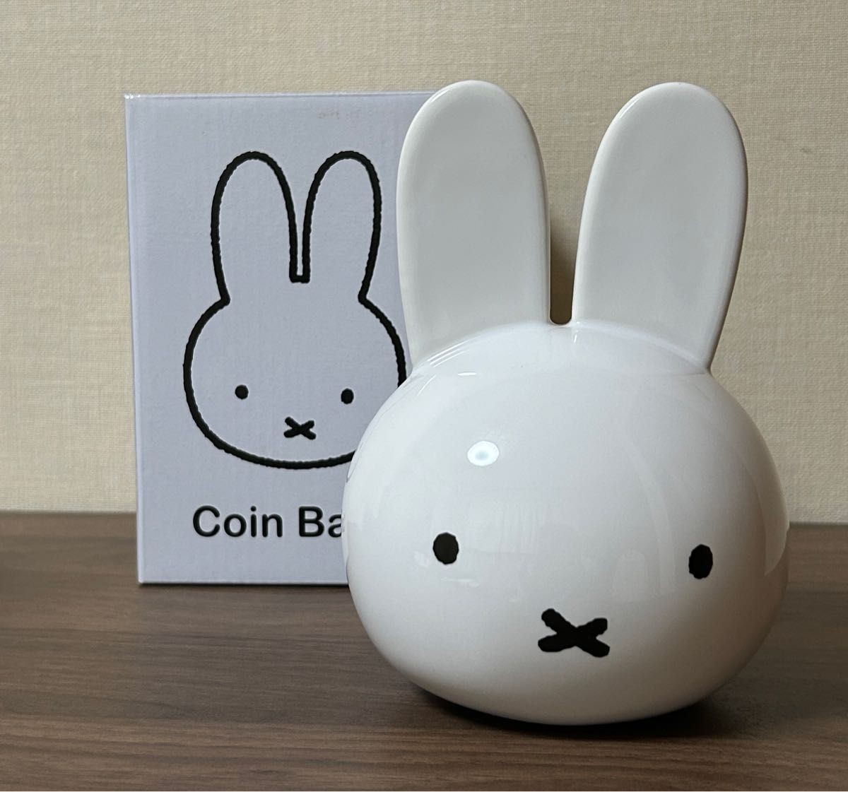 Miffy Dick Bruna Studio Clip collaboration Miffy Coin Bank Rare JP