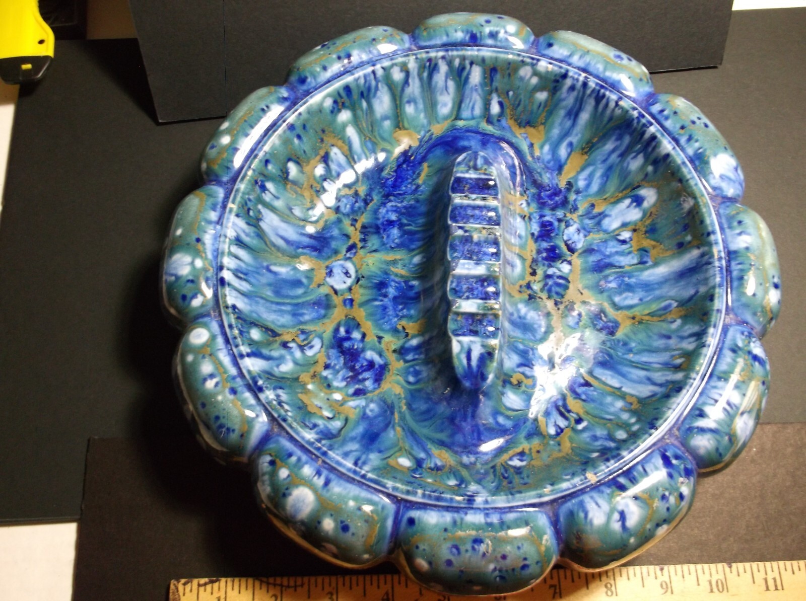 large and beautiful mid century ashtray