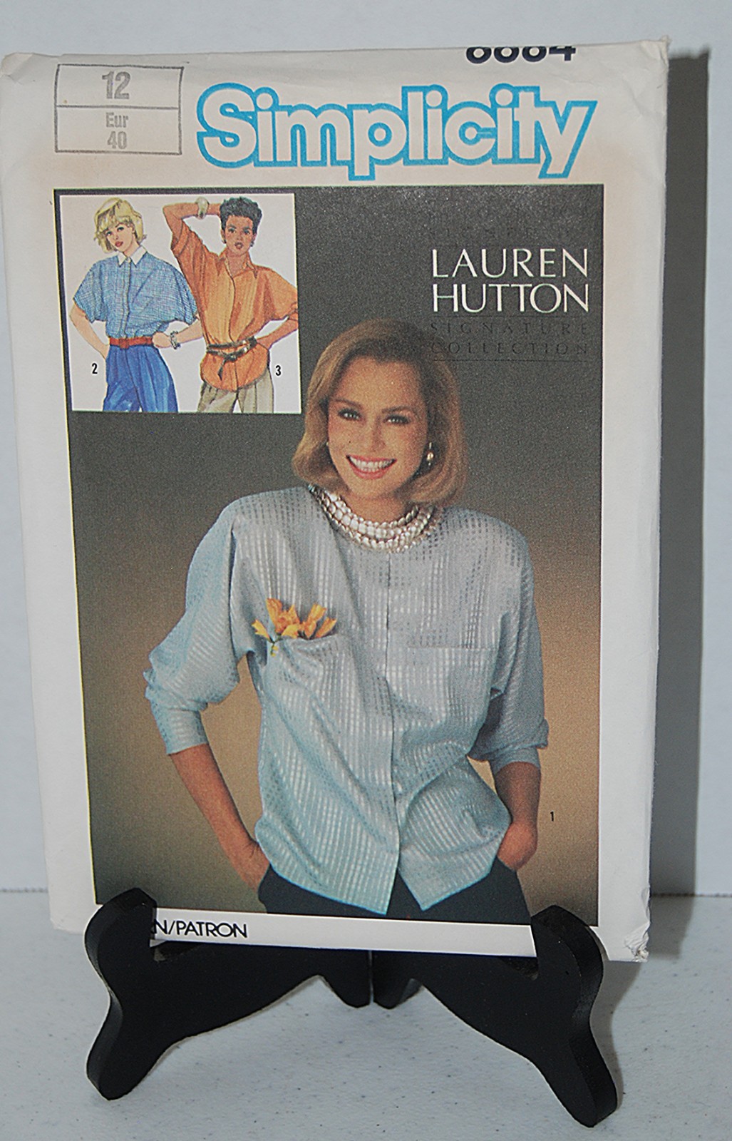 Vintage Simplicity 6684 size 12 uncut FF