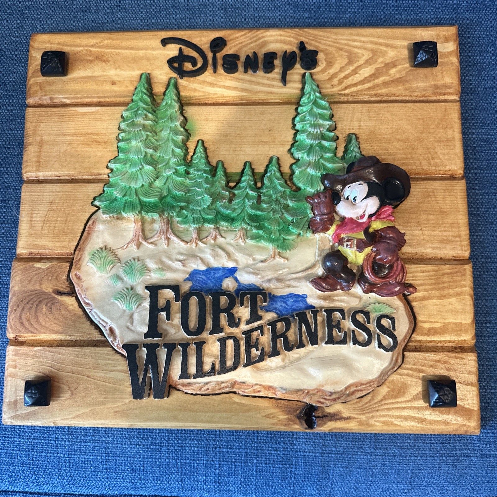 Disney\'s Fort Wilderness Campground Custom Sign Disney\'s Fort Wilderness Campground Custom Sign