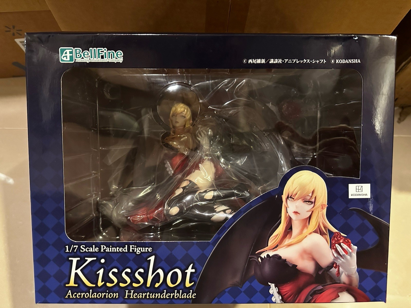 Bell Fine 1/7 Kizumonogatari Kiss Shot Acerola Orion Heart Under Blade Figure 
