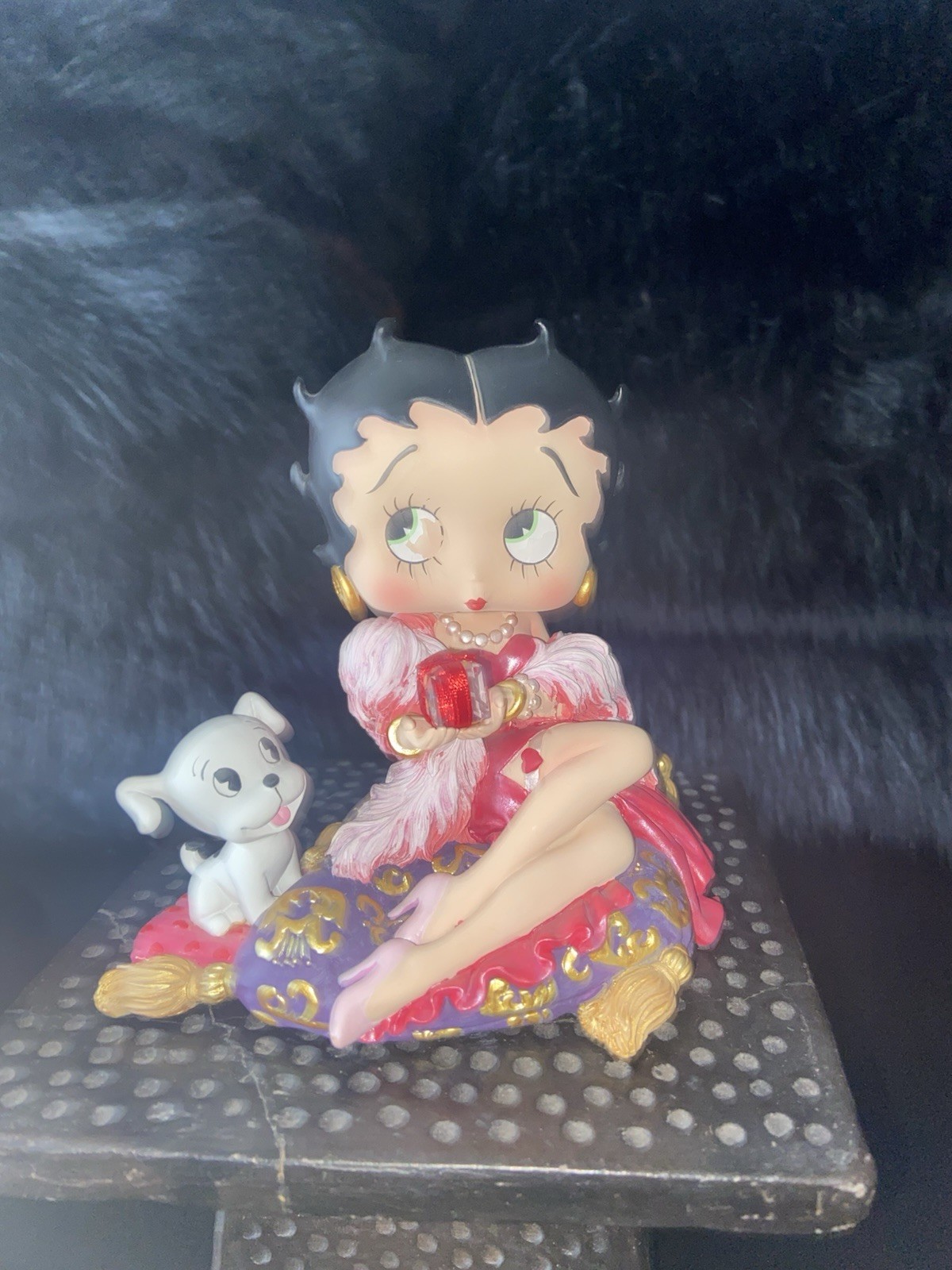 Betty Boop Shimmering Surprise Figurine The Danbury Mint NWOB 