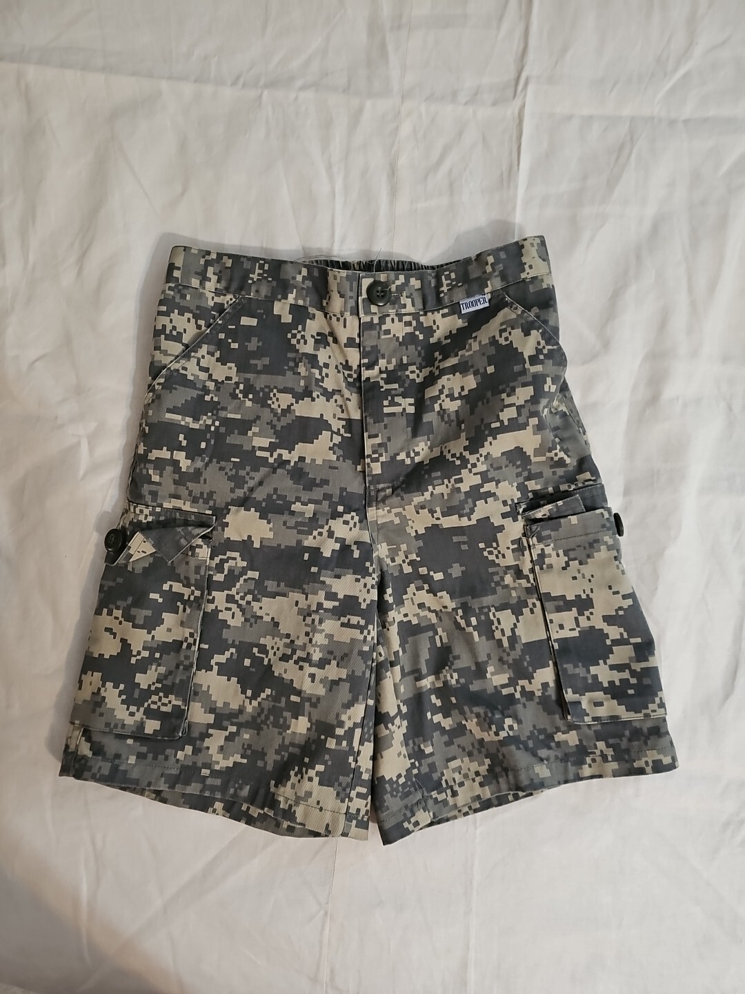 Trooper kids XL ARMY Diget Camo Shorts