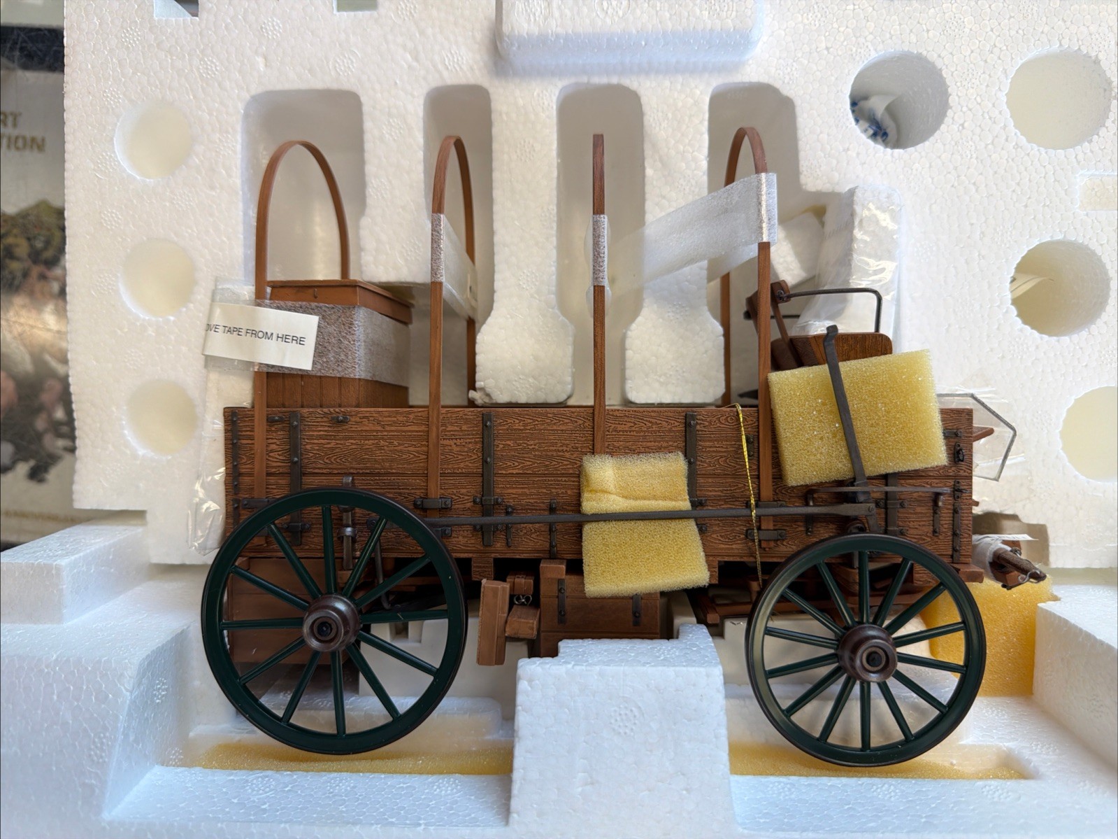 Franklin Mint The Western Chuck Wagon 1/16 Scale Precision Model Wagon Only New