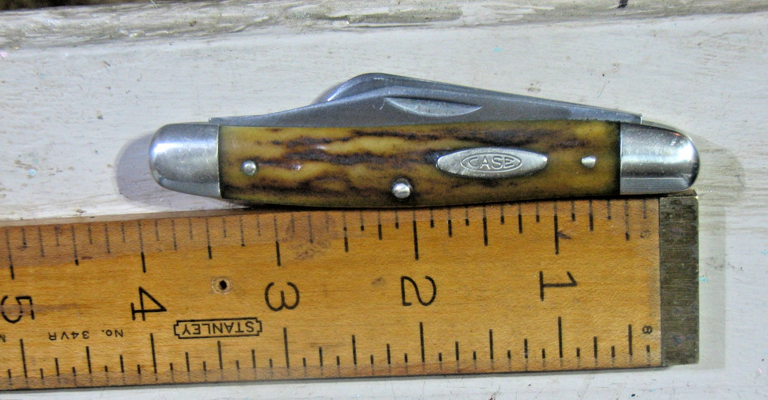 RARE VINTAGE CASE XX STAG STOCKMAN KNIFE 5347 HP 1965-1969