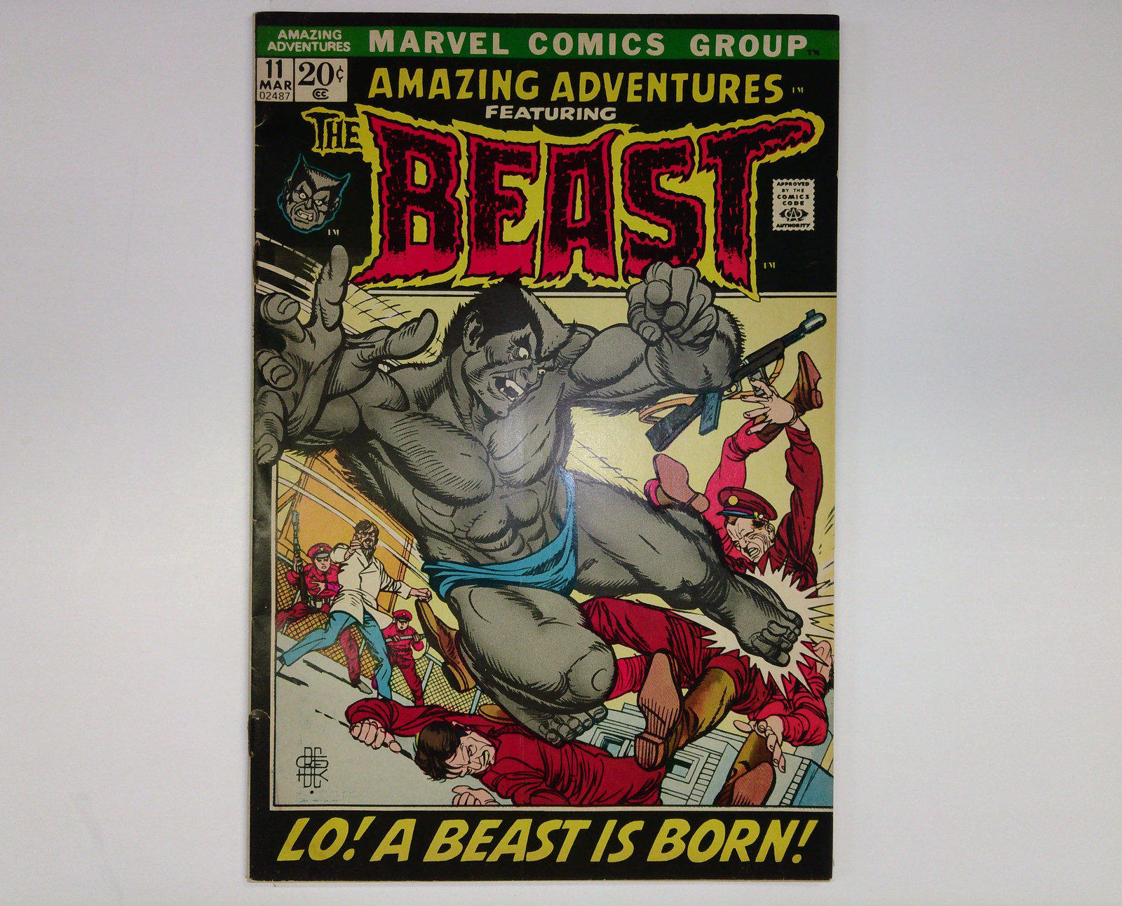 Amazing Adventures #11 (1972) 1st app New Beast Amazing Adventures #11 (1972) 1st app New Beast