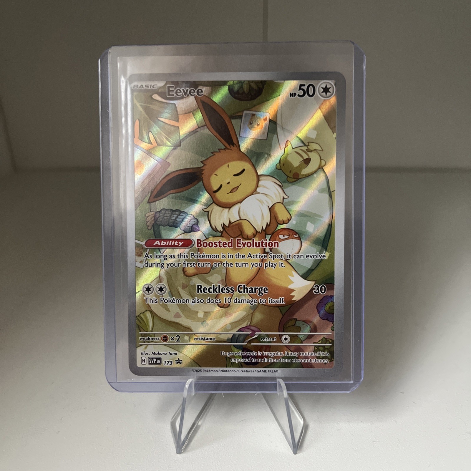 Pokémon Eevee 173 SVP Black Star Promo Prismatic Evolutions NM 2025