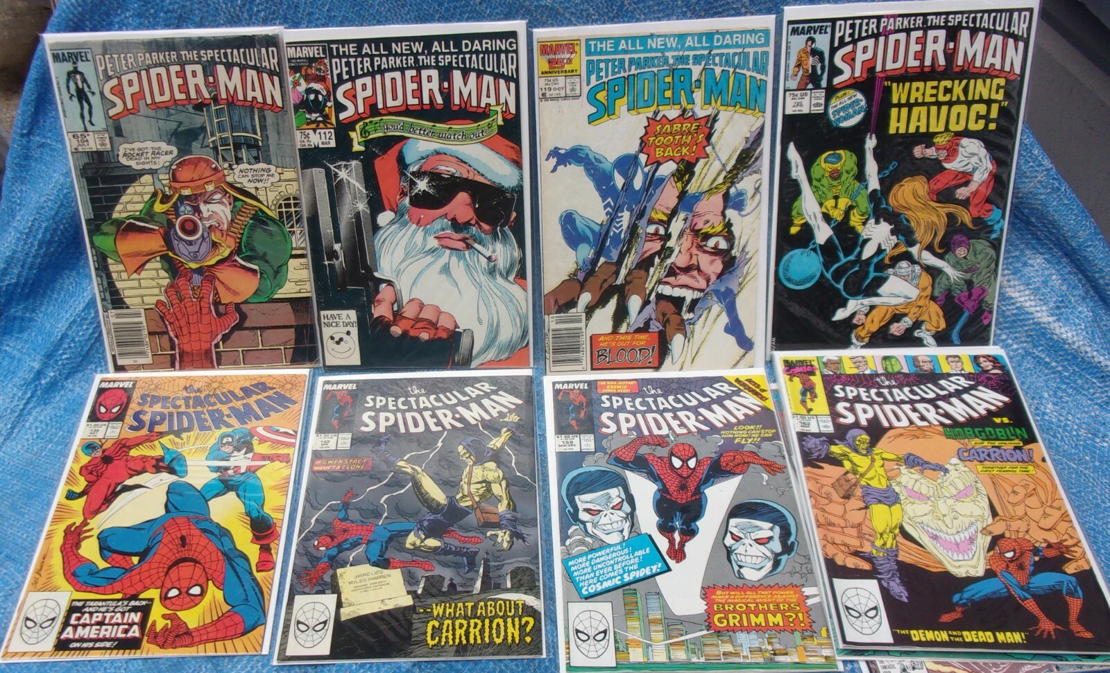 Marvel Comics Peter Parker Spectacular Spider-Man 14 Issue Lot 104 110 112- 183 Marvel Comics Peter Parker Spectacular Spider-Man 14 Issue Lot 104 110 112- 183